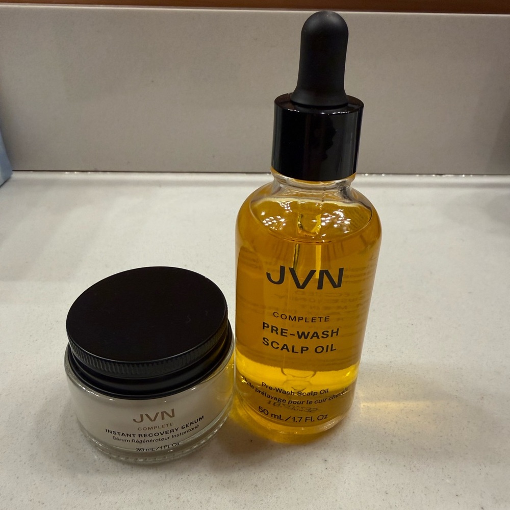 JVN Pre-Wash Scalp Oil and Serum Bundle